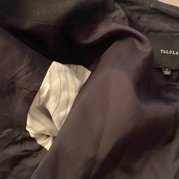 Blazer Aritzia Talula dark grey Shrunken Exeter blazer - Picture 16 of 16